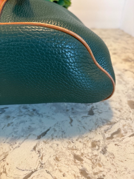 Dooney & Bourke B6864716  Unisex Large Green Pebbled All Weather Backpack